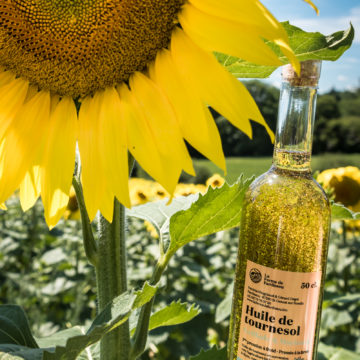 huile de tournesol grillade marinade en conversion AB
