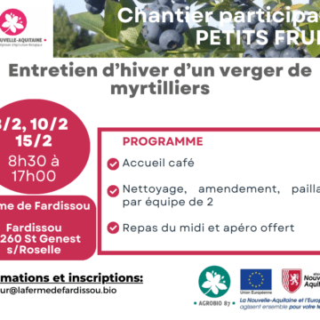 Chantier participatif à la ferme