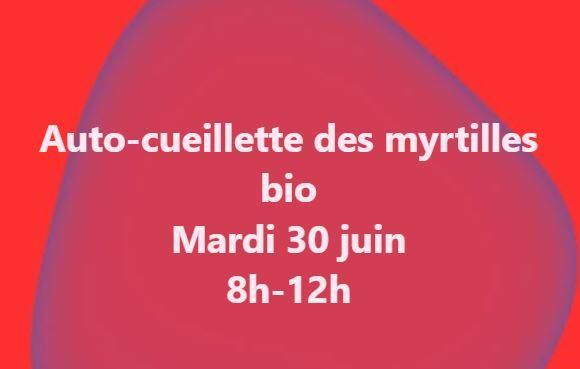 Prochaine cueillette