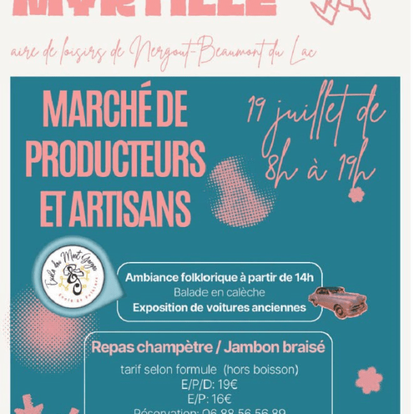 myrtille dim Prochains marchés de La Ferme de Fardissou
